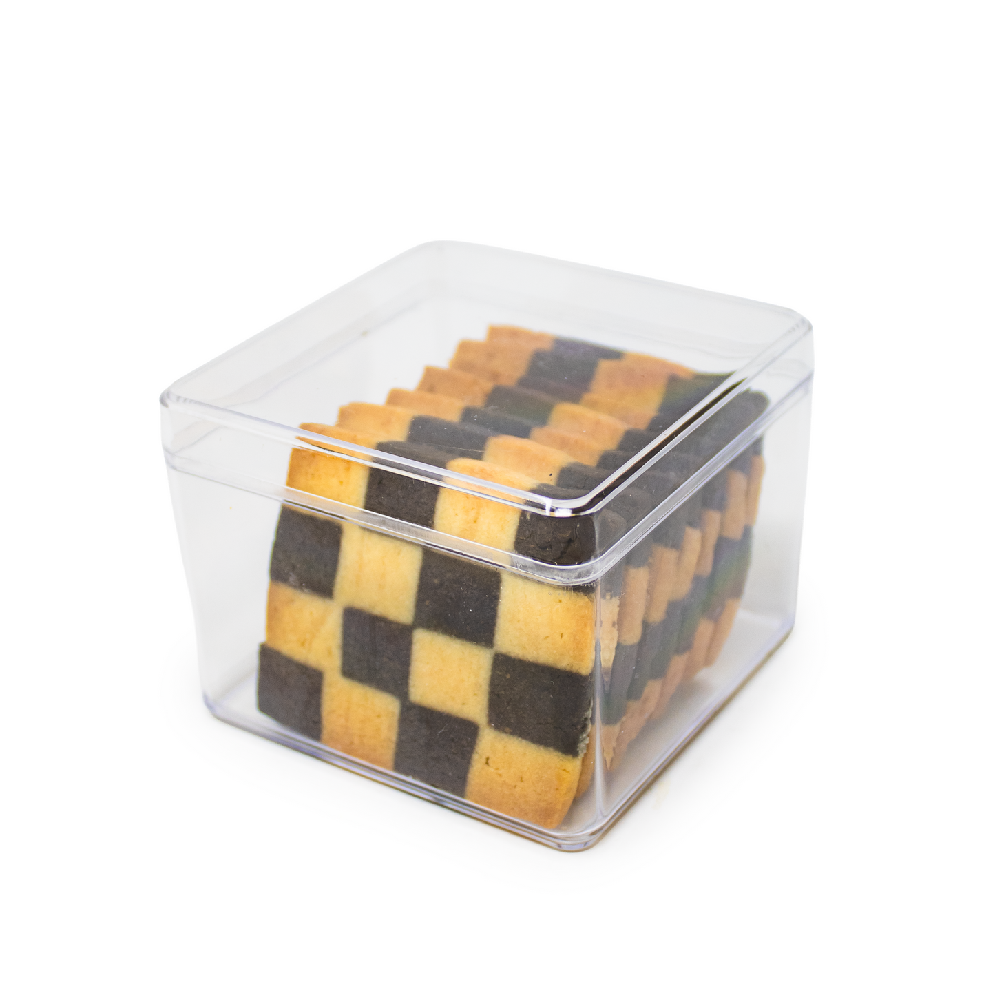 Houjicha Checkerboard Cookies