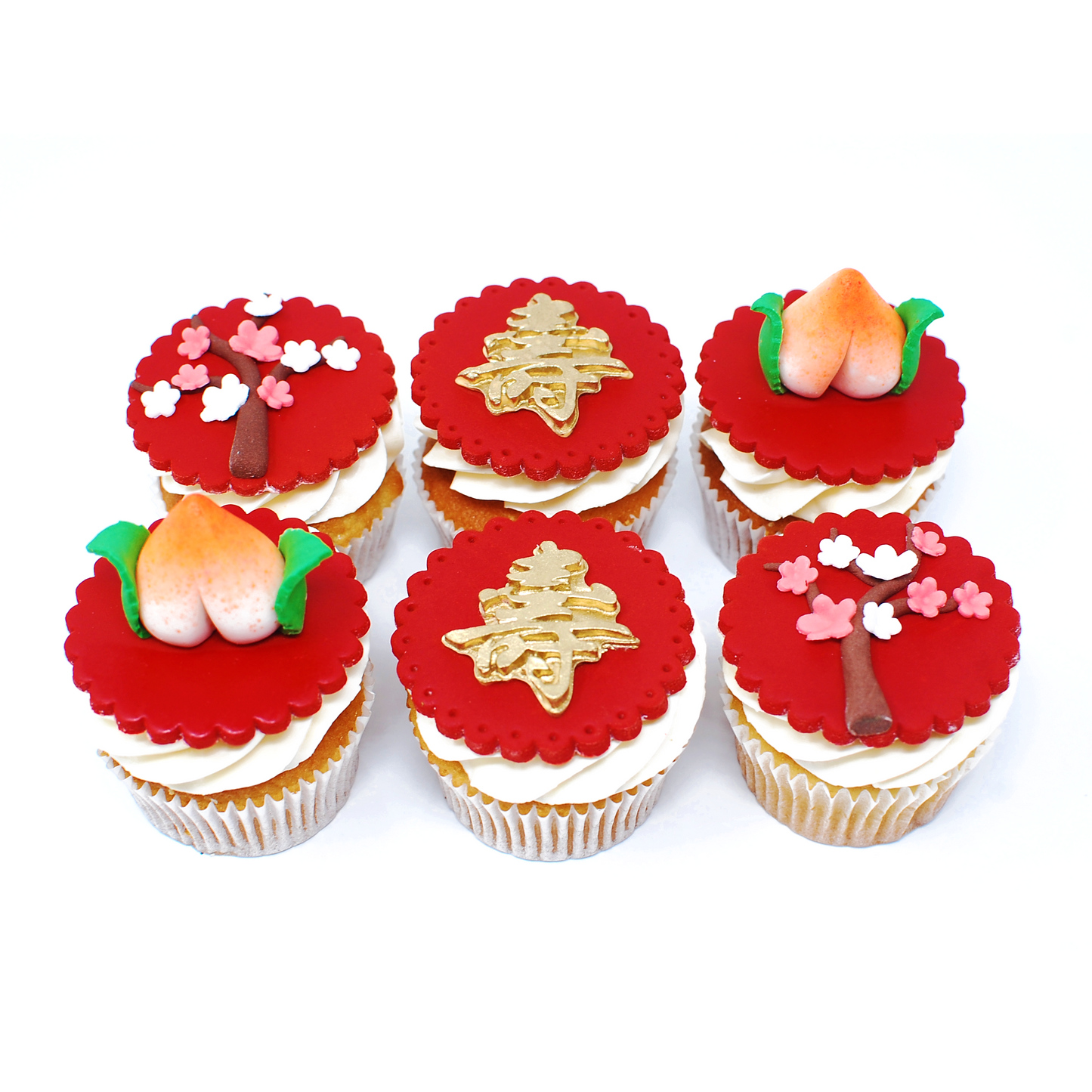 Longevity Cupcakes - Daan Go Cake Lab | Toronto