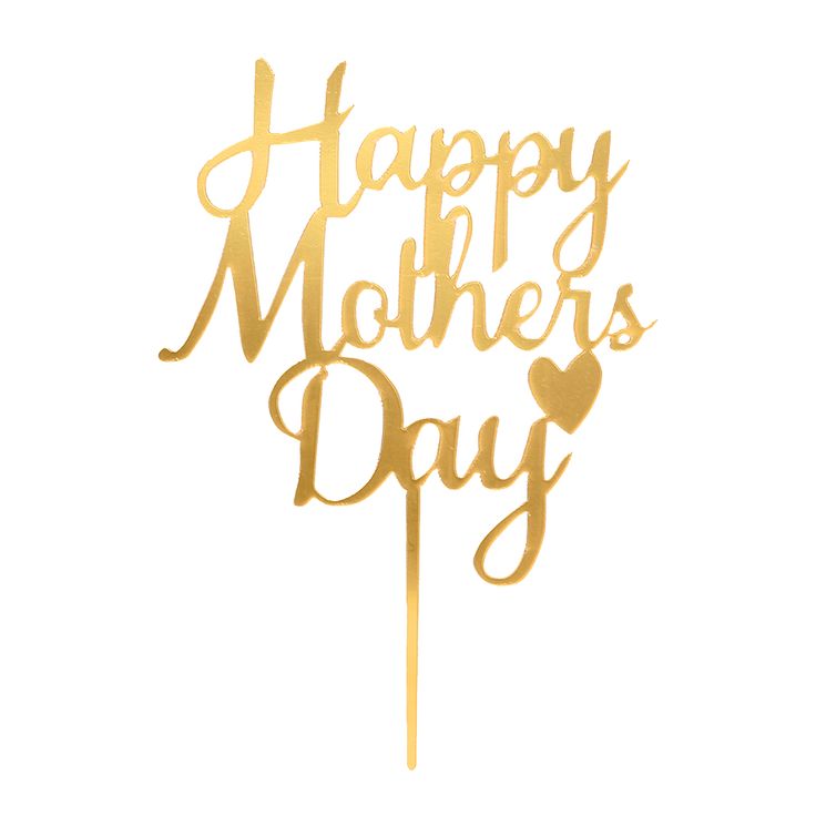 Happy Mother's Day Topper - Daan Go Cake Lab | Toronto
