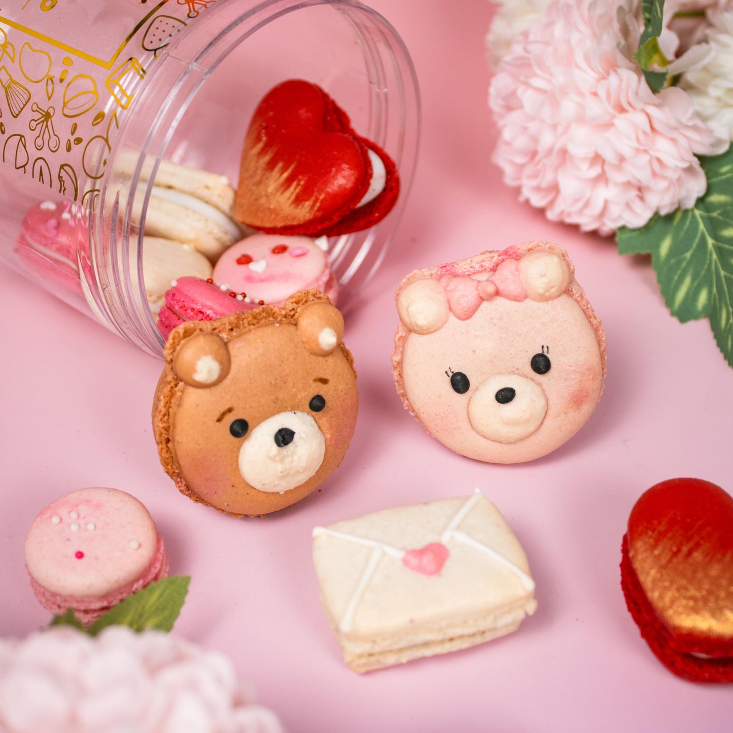 Valentine's Mini Mix Macarons
