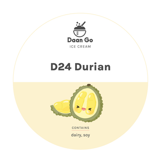 Premium D24 Durian Ice Cream - Daan Go Cake Lab | Toronto