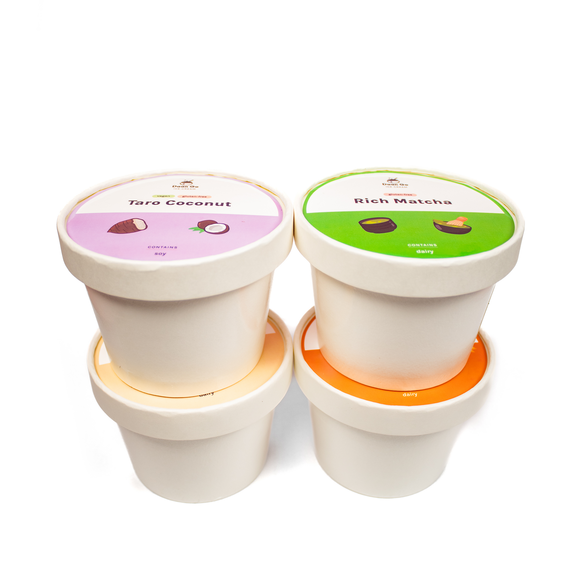 8oz Ice Cream Set (4 pcs) - Daan Go Cake Lab | Toronto