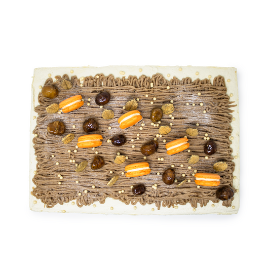 Mont Blanc Slab Cake