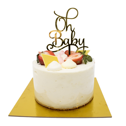 Oh Baby Topper - Daan Go Cake Lab | Toronto
