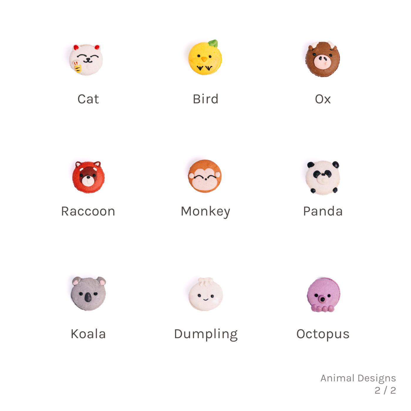 Animals - Daan Go Cake Lab | Toronto