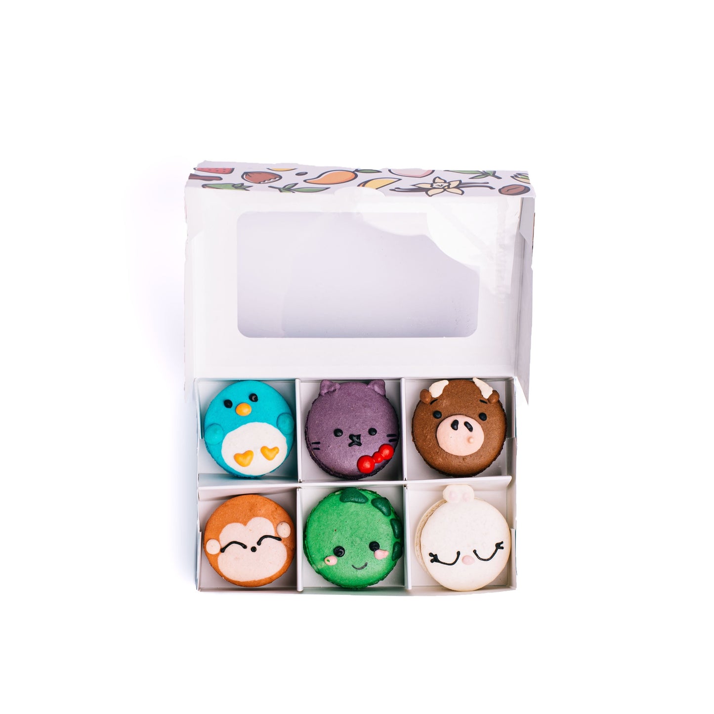 Macaron Box (6 pcs) | Macarons Mississauga | Daan Go Cake Lab