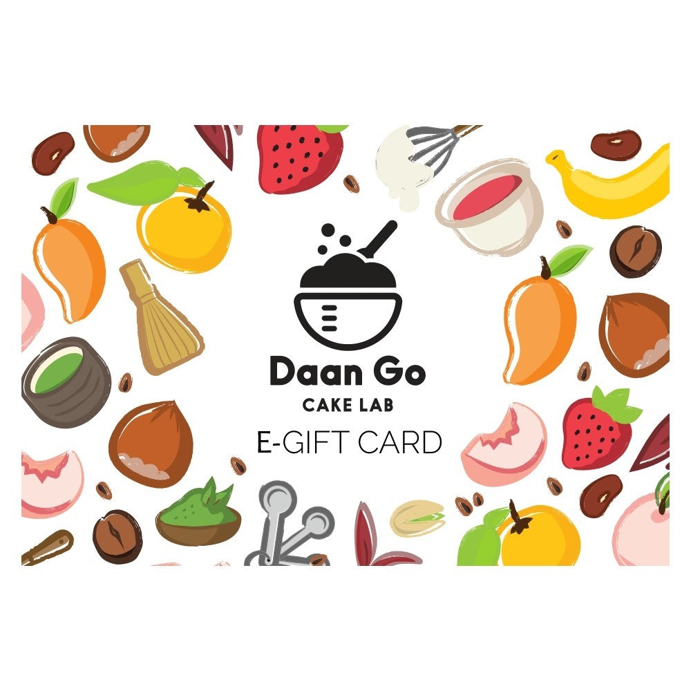 Daan Go E-Gift Card – Daan Go Cake Lab