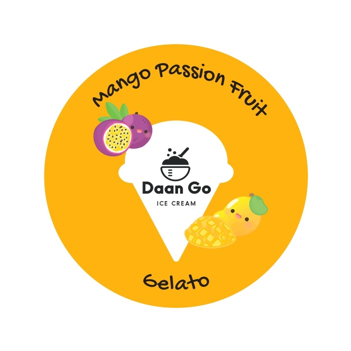 Mango Passion Fruit Gelato