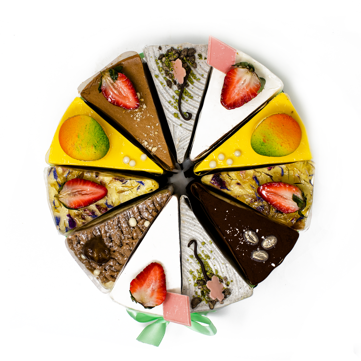 Cake Slice Gift Set (10 pcs) - Daan Go Cake Lab | Toronto