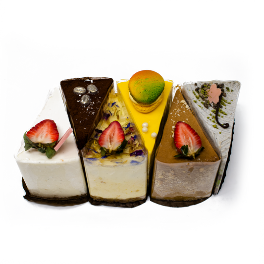 Cake Slice Gift Set (6 pcs) - Daan Go Cake Lab | Toronto