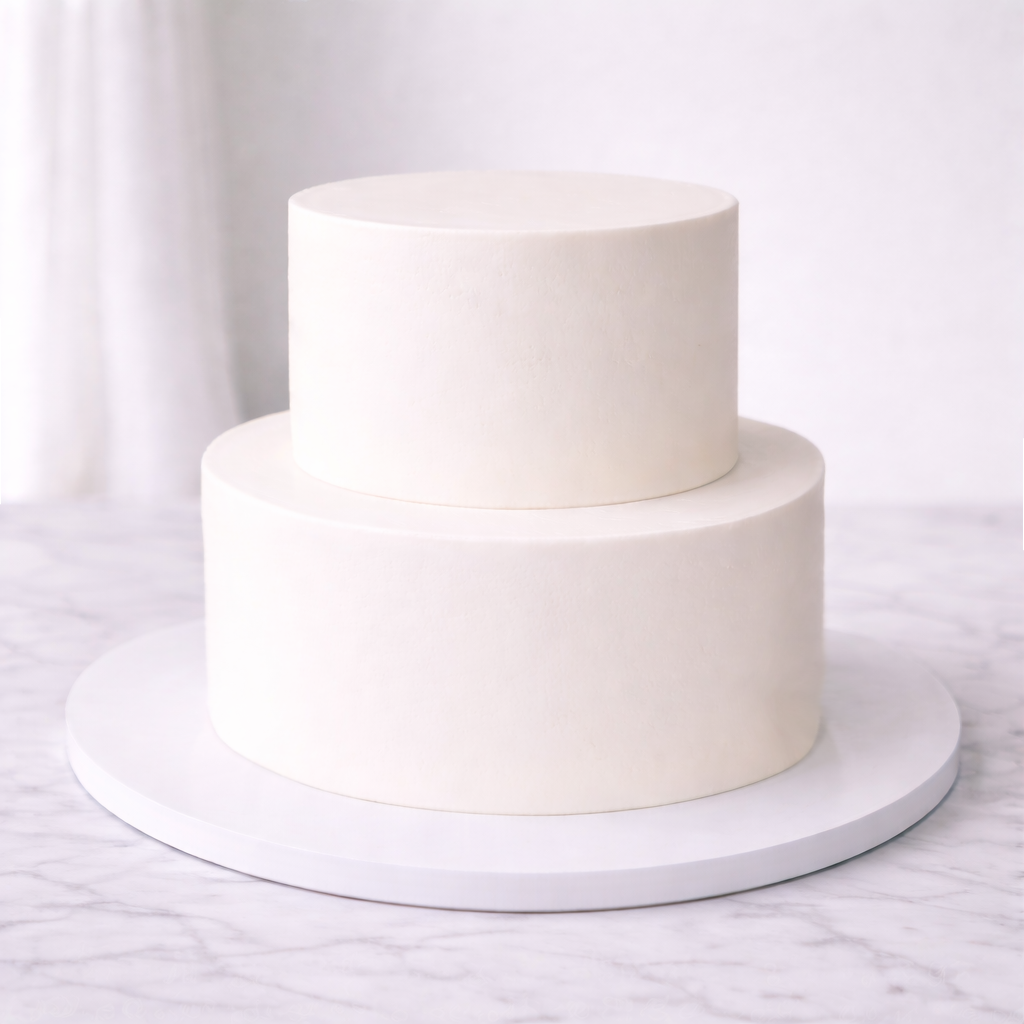 Wedding Cake (Buttercream, Smooth)