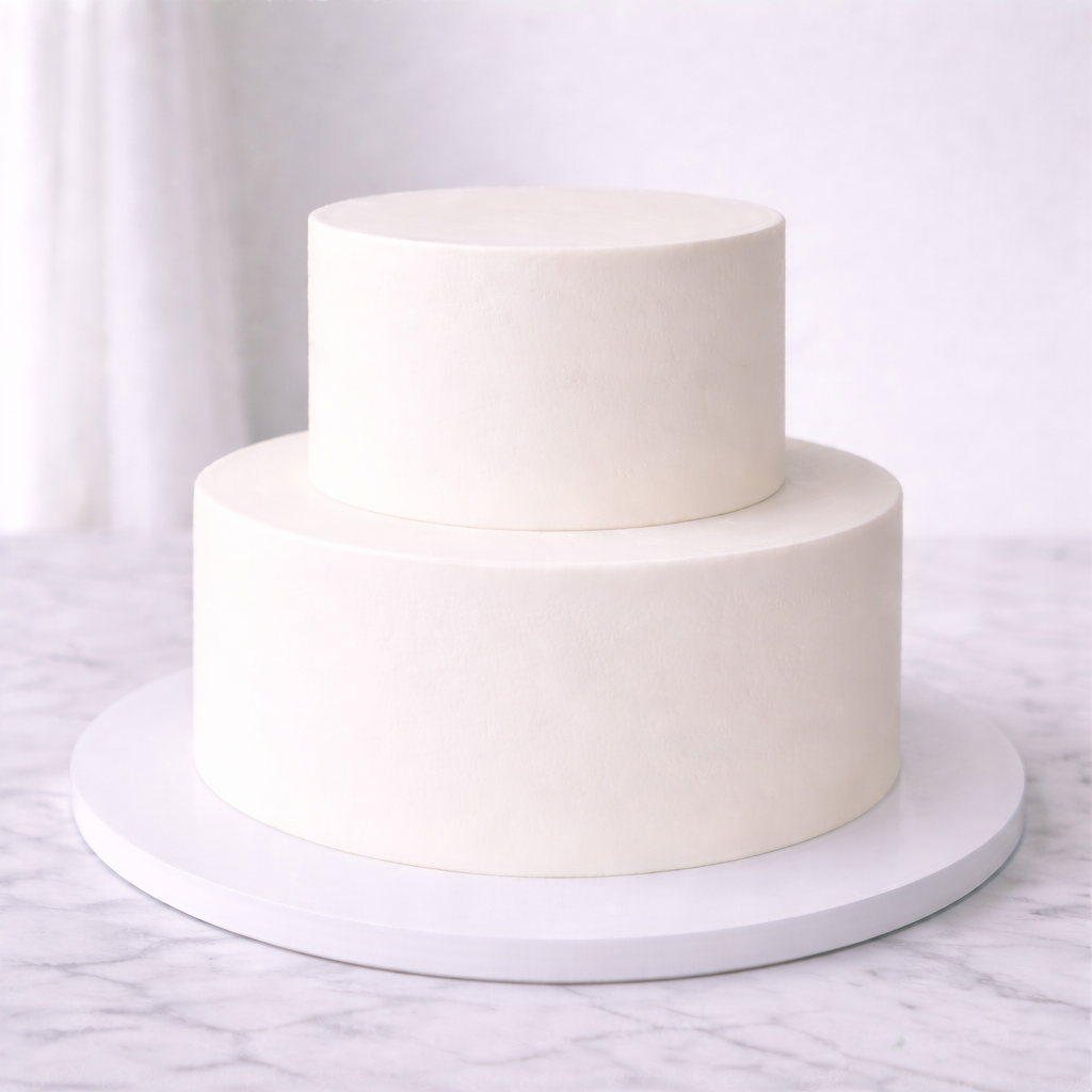 Wedding Cake (Buttercream, Smooth)
