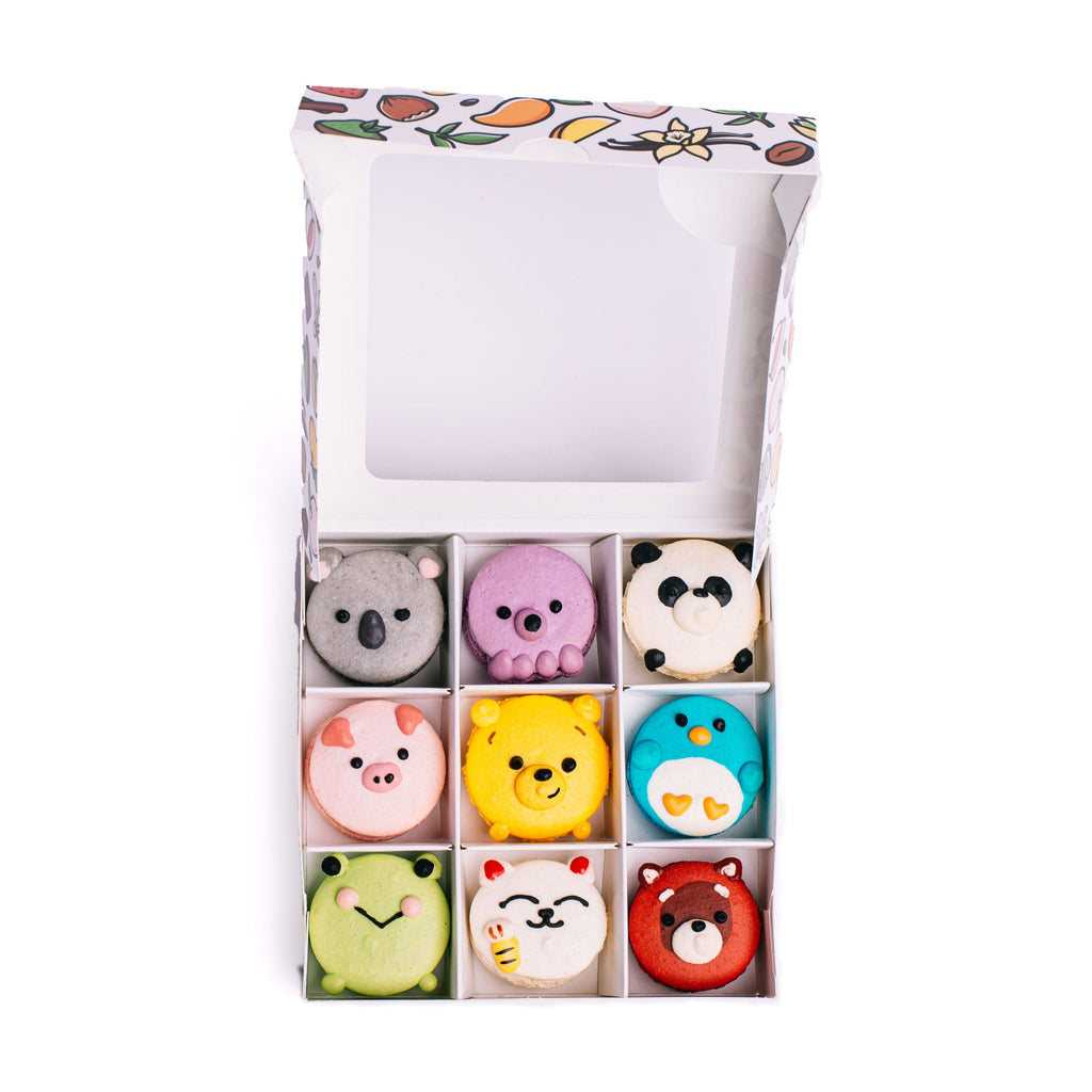 Macaron Box (9 pcs) - Daan Go Cake Lab | Toronto