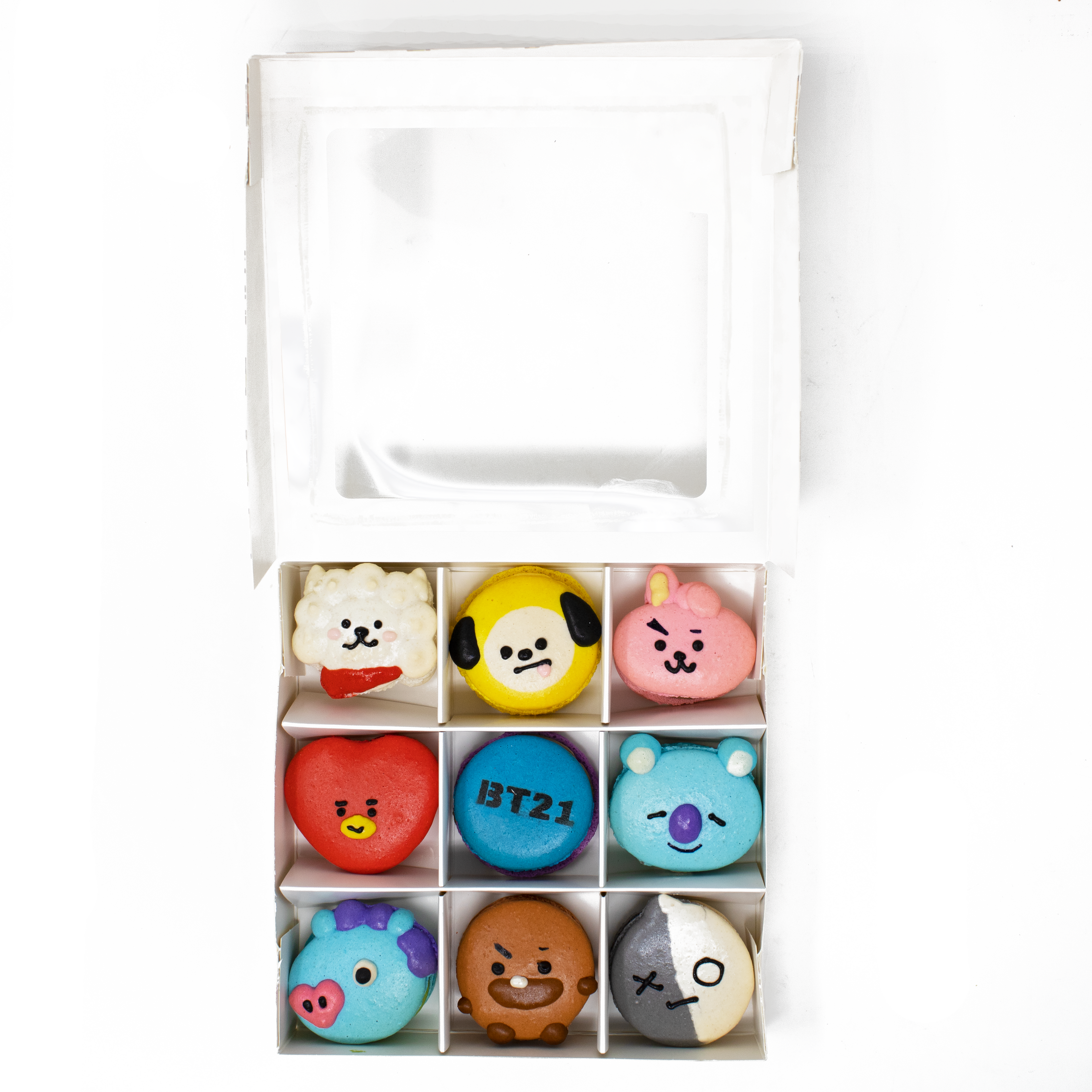 BTS BT21 Inspired Macaron Set