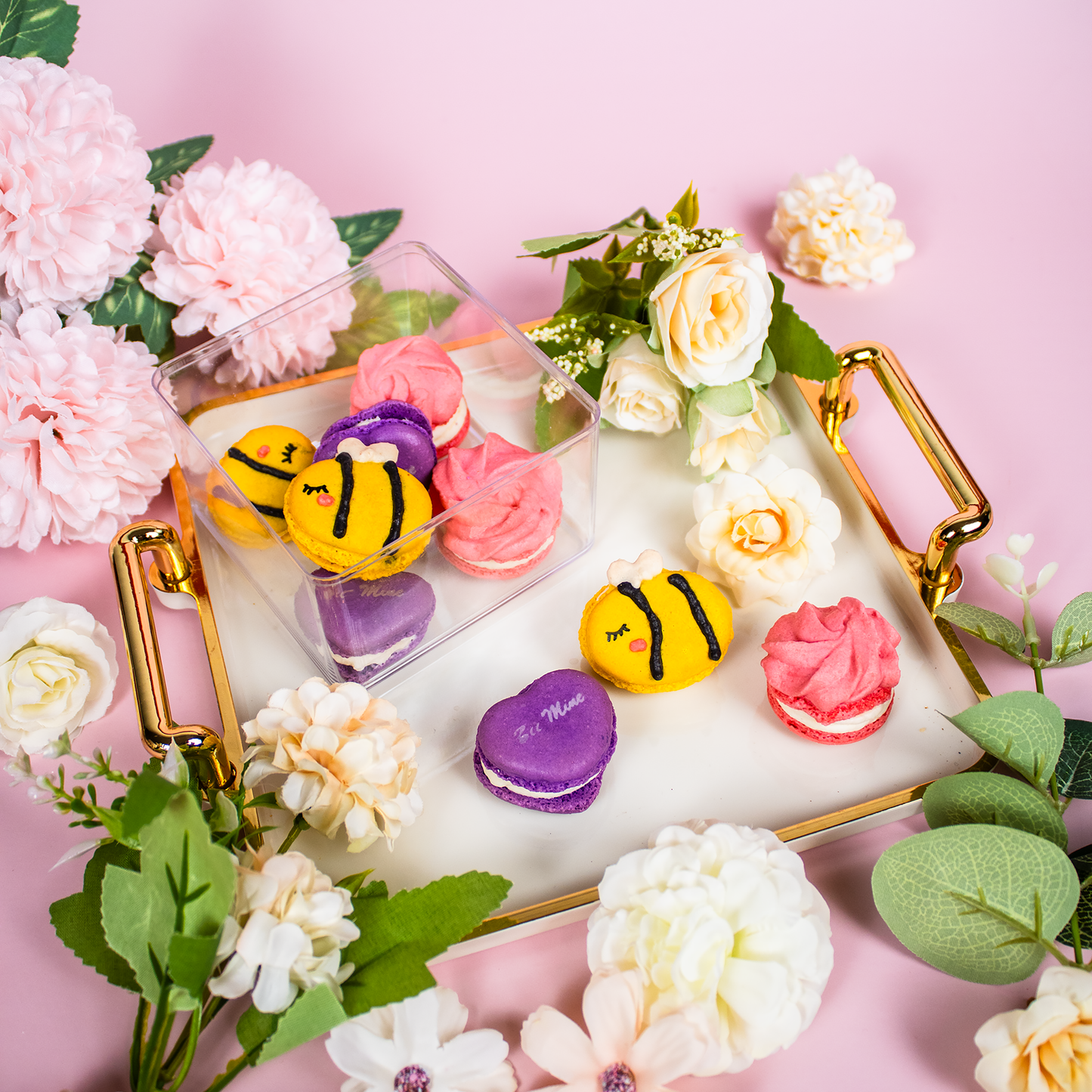 Valentine's Mini Mix Macarons