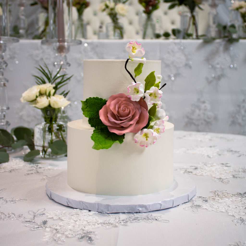 Wedding Cake (Buttercream, Smooth)