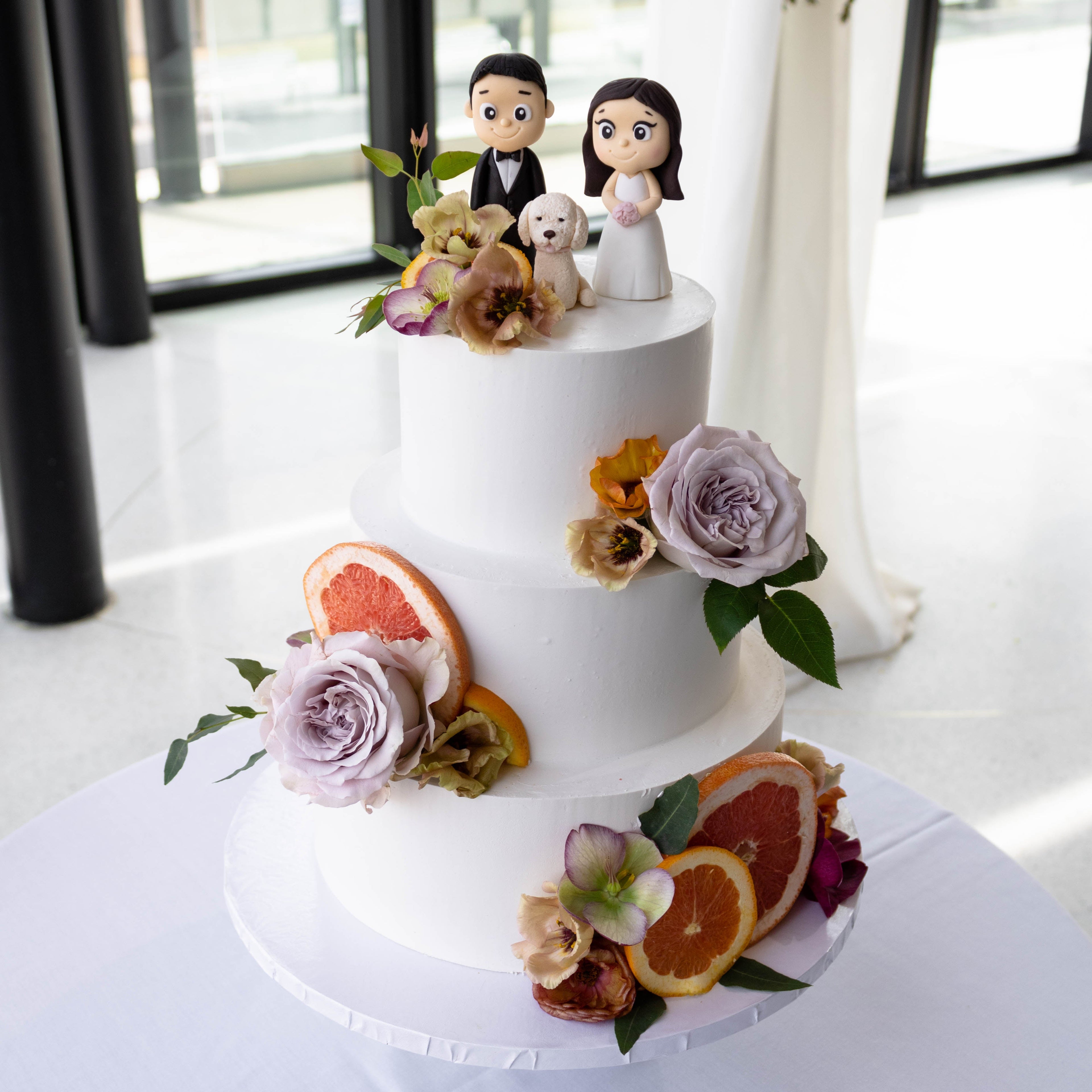 Wedding Cake (Buttercream, Smooth)