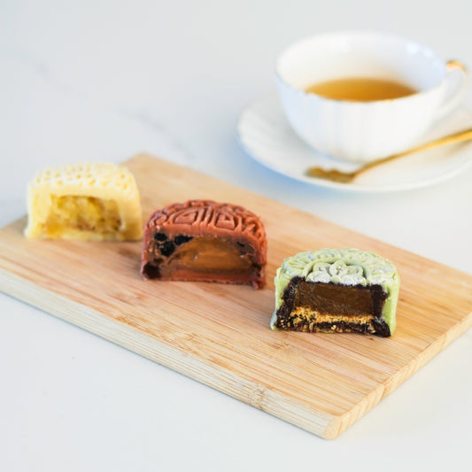 Snow Skin Mooncake - Dubai Chocolate