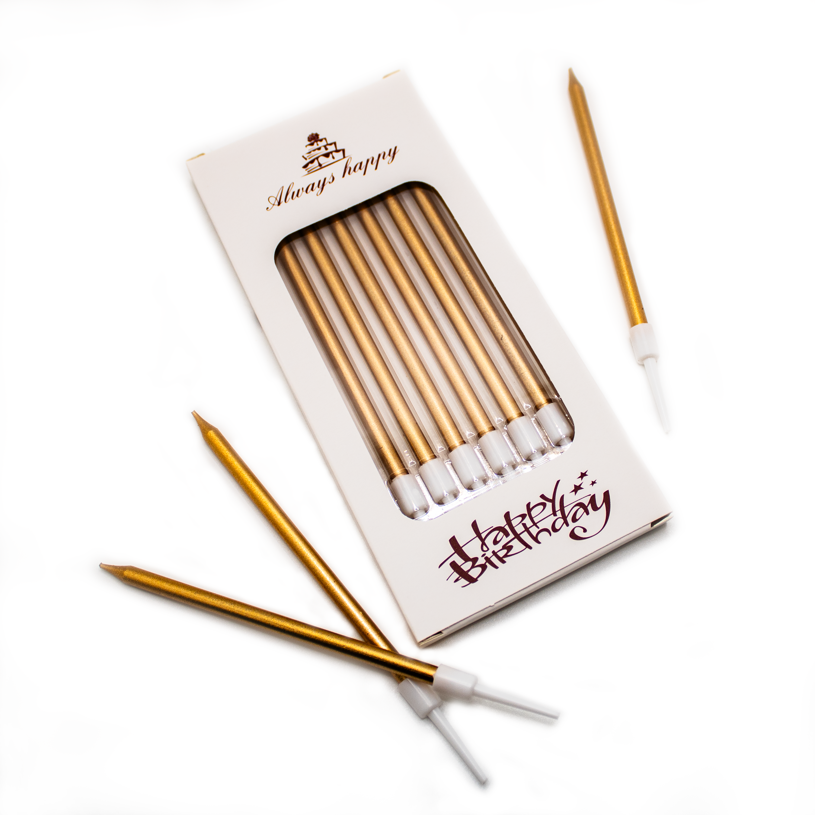 Gold Candles - Daan Go Cake Lab | Toronto