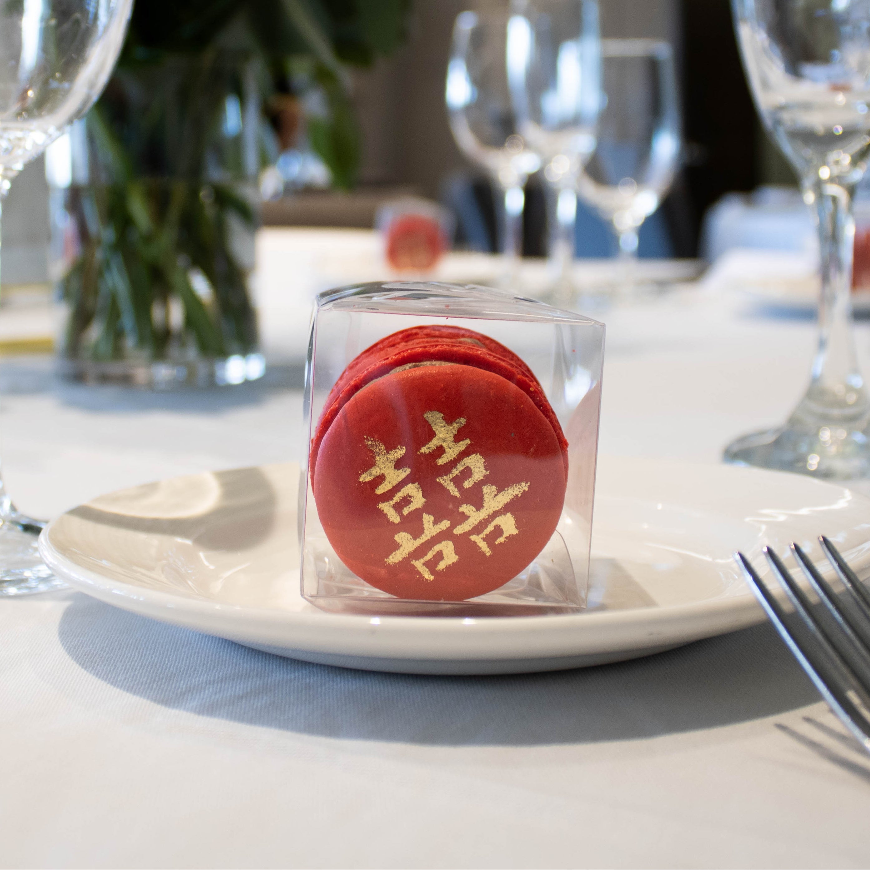 Macarons - Double Happiness - Daan Go Cake Lab | Toronto