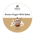 Brown Sugar Milk Boba Ice Cream - Daan Go Cake Lab | Toronto