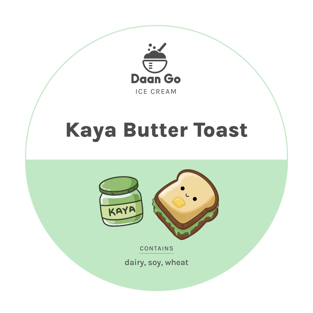Kaya Butter Toast Ice Cream - Daan Go Cake Lab | Toronto