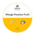 Mango Passion Fruit Gelato - Daan Go Cake Lab | Toronto