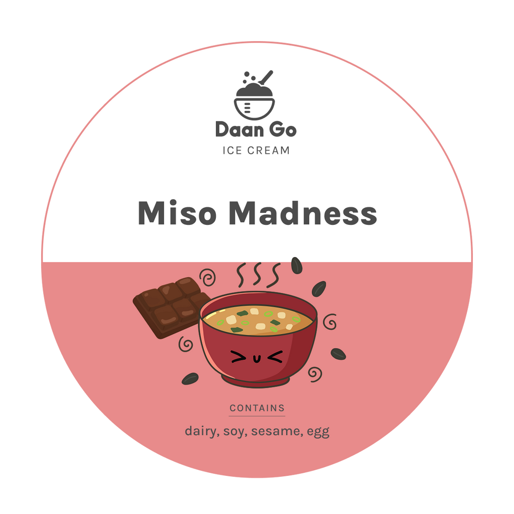Miso Madness Ice Cream - Daan Go Cake Lab | Toronto