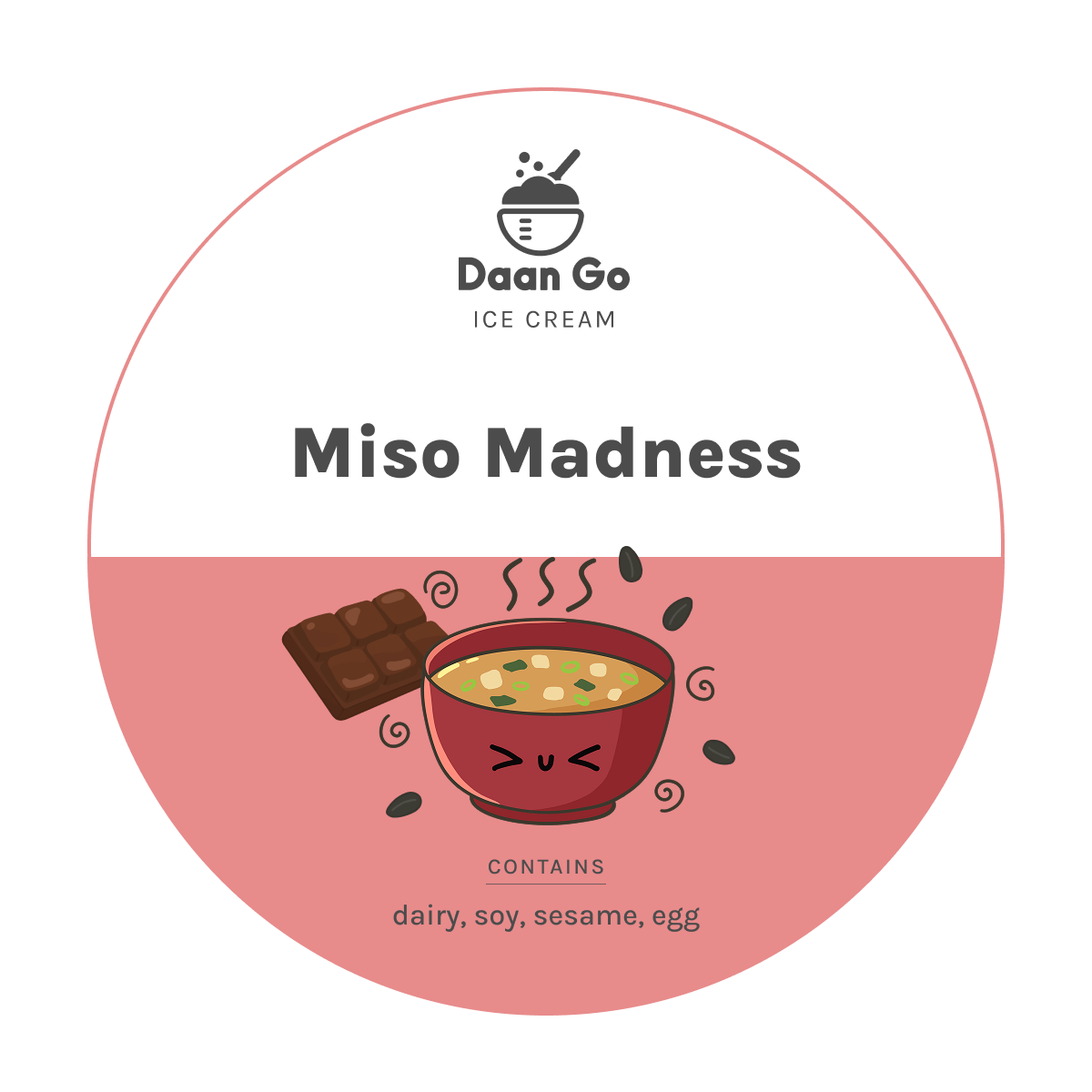 Miso Madness Ice Cream - Daan Go Cake Lab | Toronto