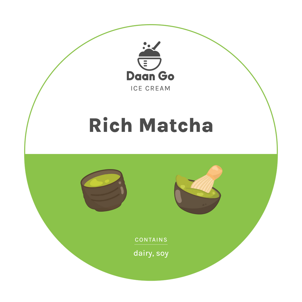Rich Matcha Ice Cream - Daan Go Cake Lab | Toronto