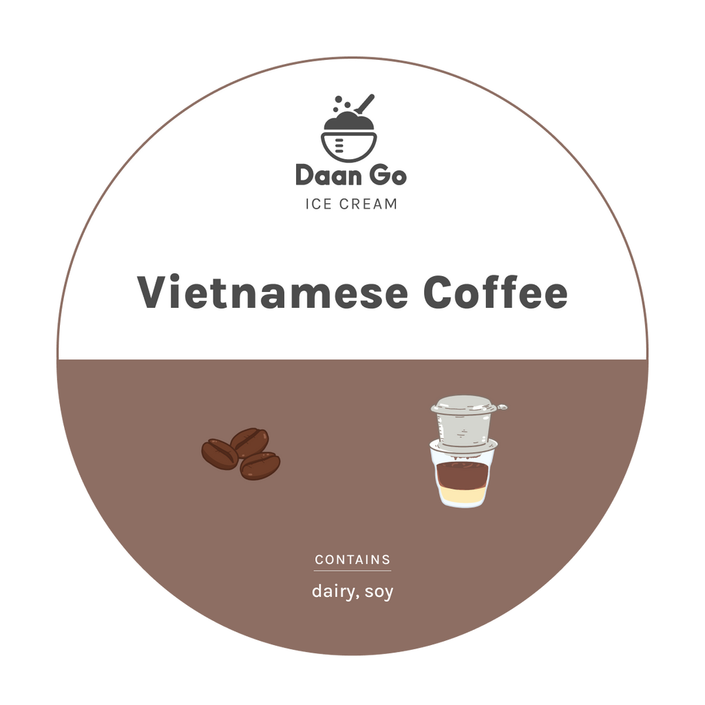 Vietnamese Coffee Ice Cream - Daan Go Cake Lab | Toronto