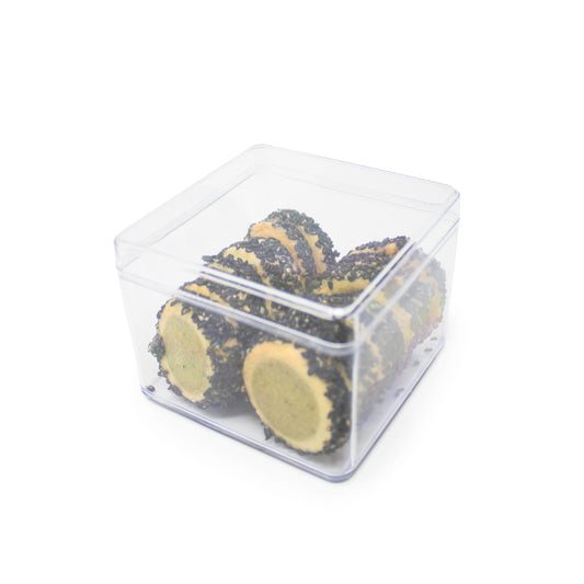 Matcha Black Sesame Buttons