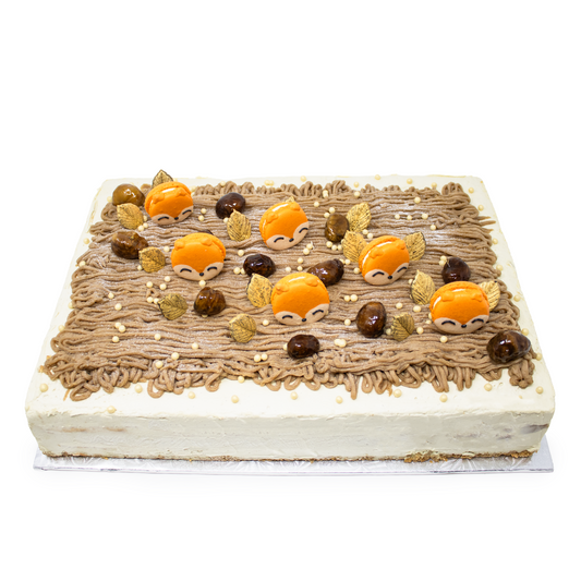 Mont Blanc Slab Cake
