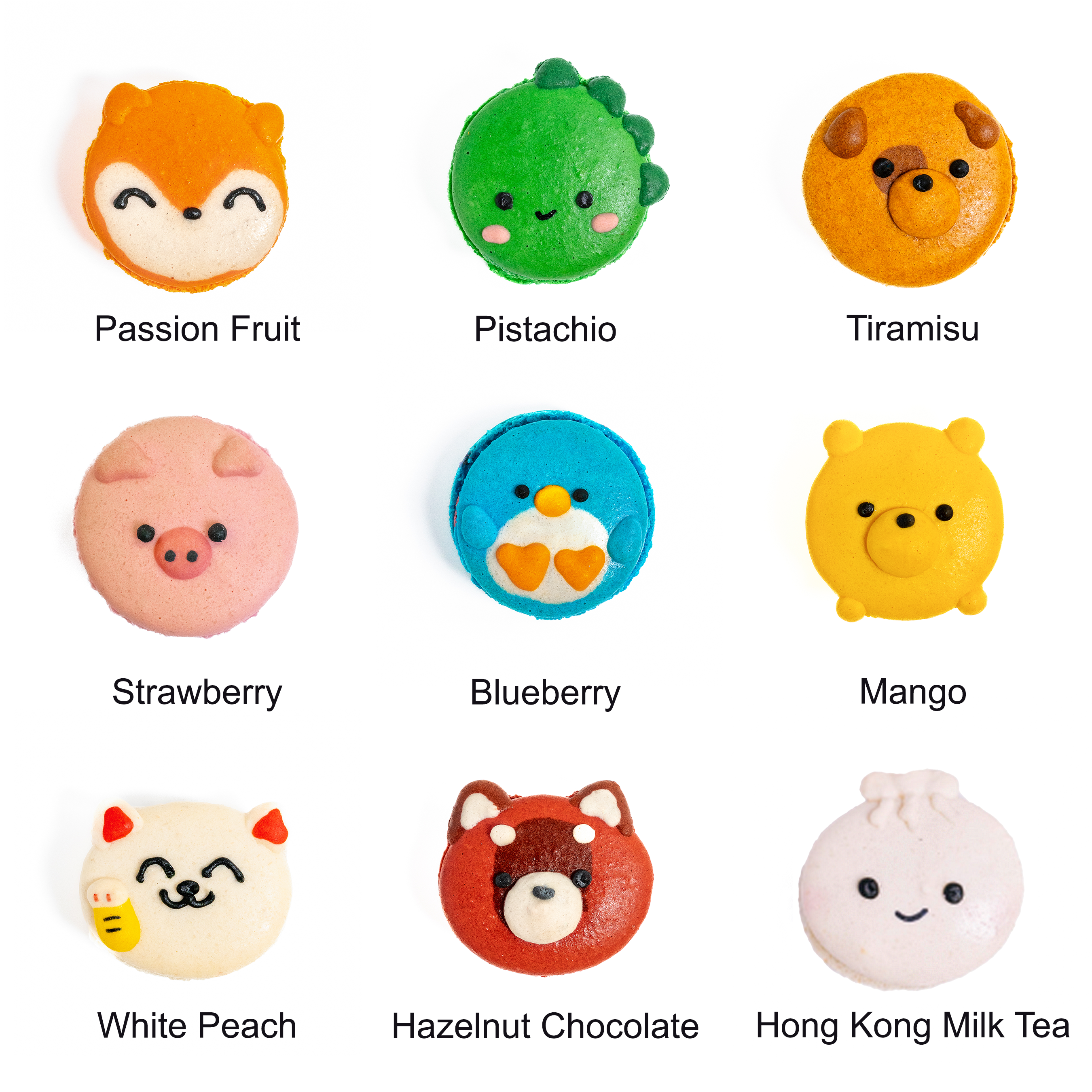 macaronです♪ Macaron Box (9 pcs) | Macarons | Toronto | Daan Go Cake Lab – Daan