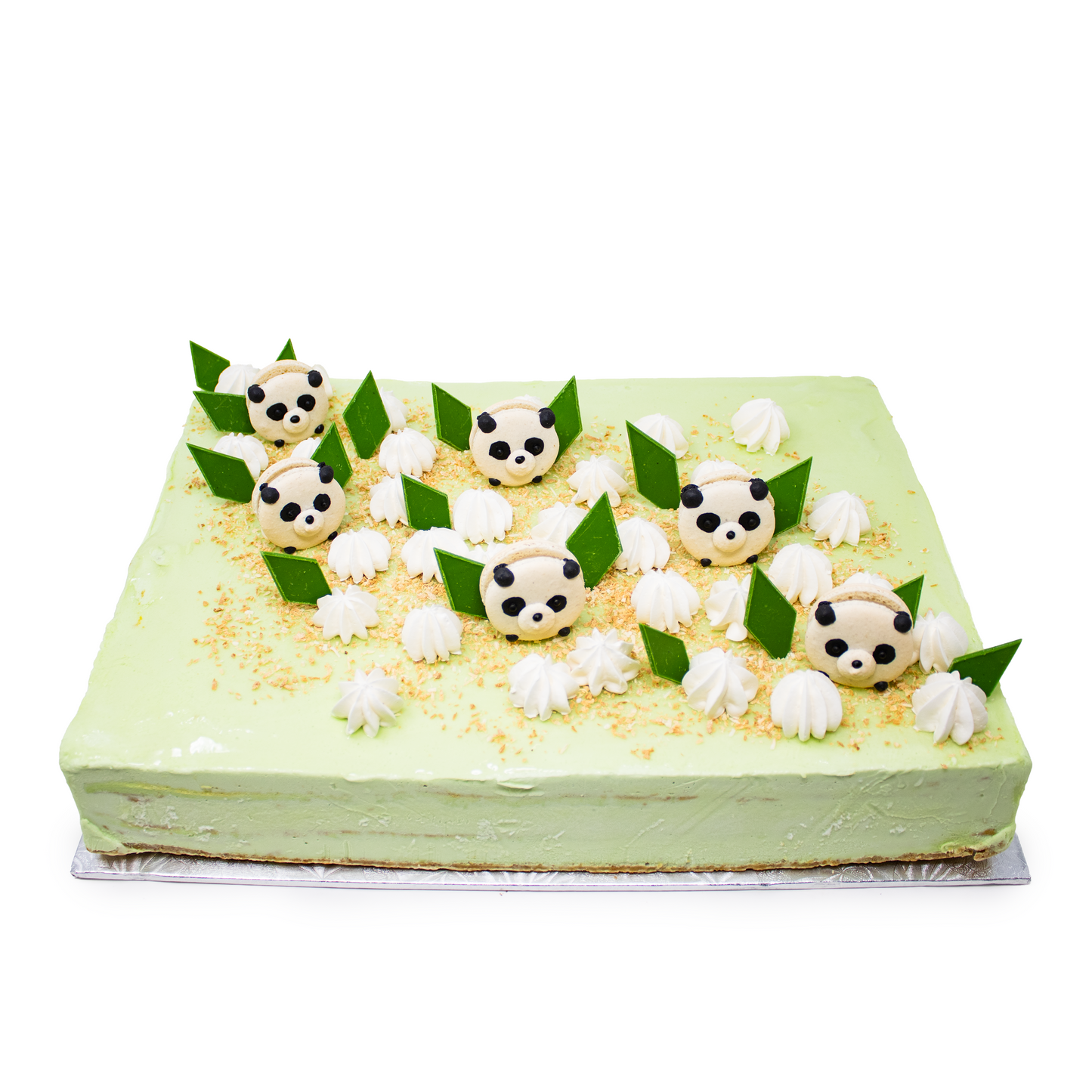 Pandan Paradise Slab Cake