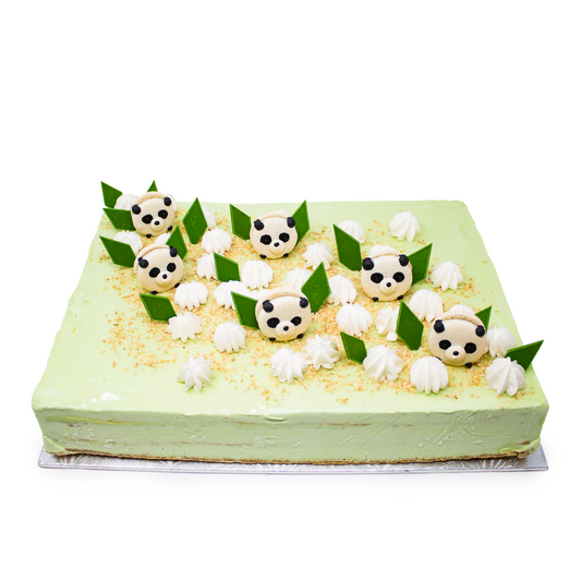 Pandan Paradise Slab Cake