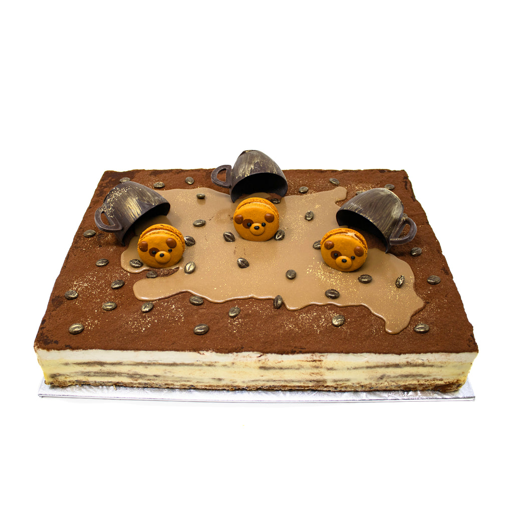 Vietnamese Coffee Tiramisu Slab Cake - Daan Go Cake Lab | Toronto