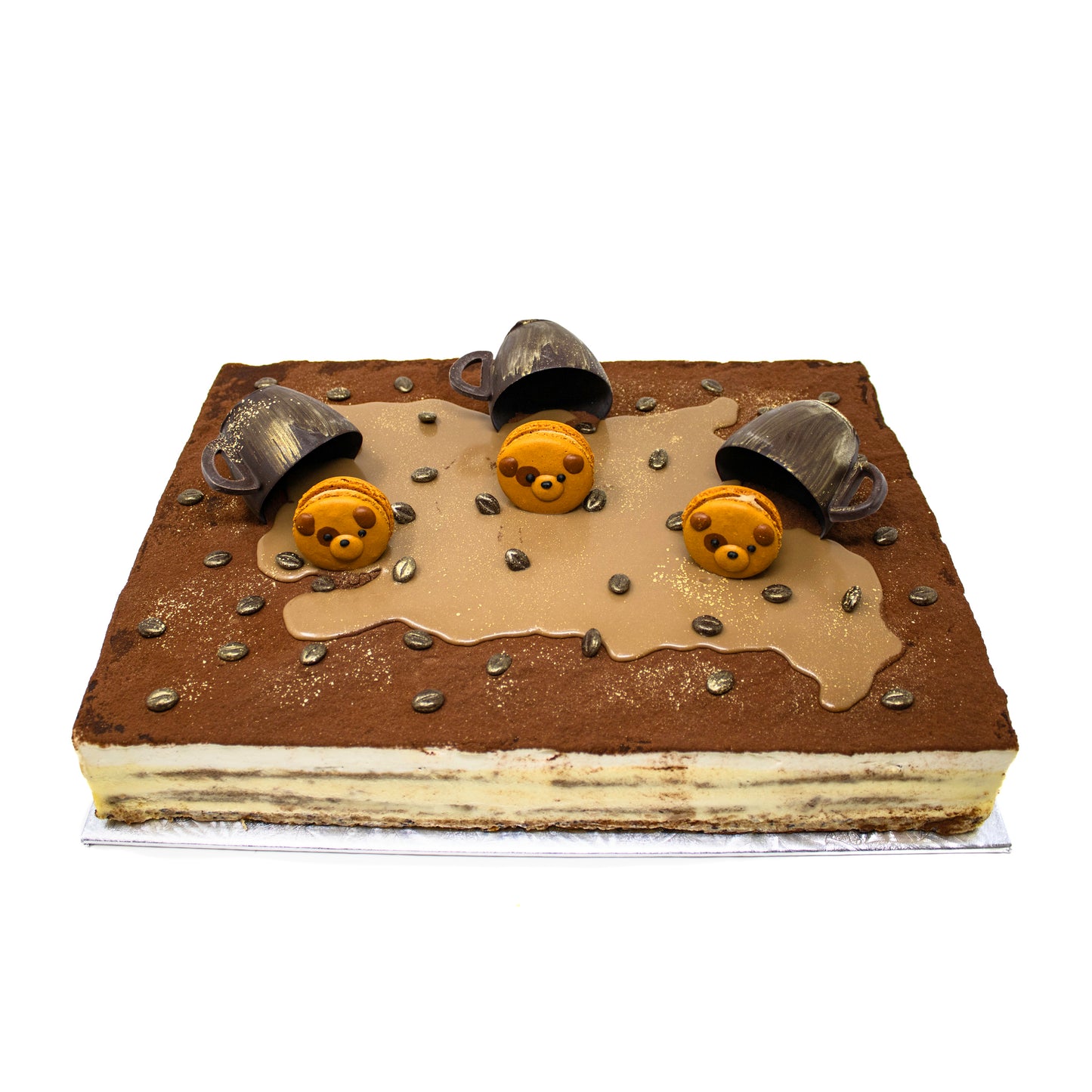 Vietnamese Coffee Tiramisu Slab Cake