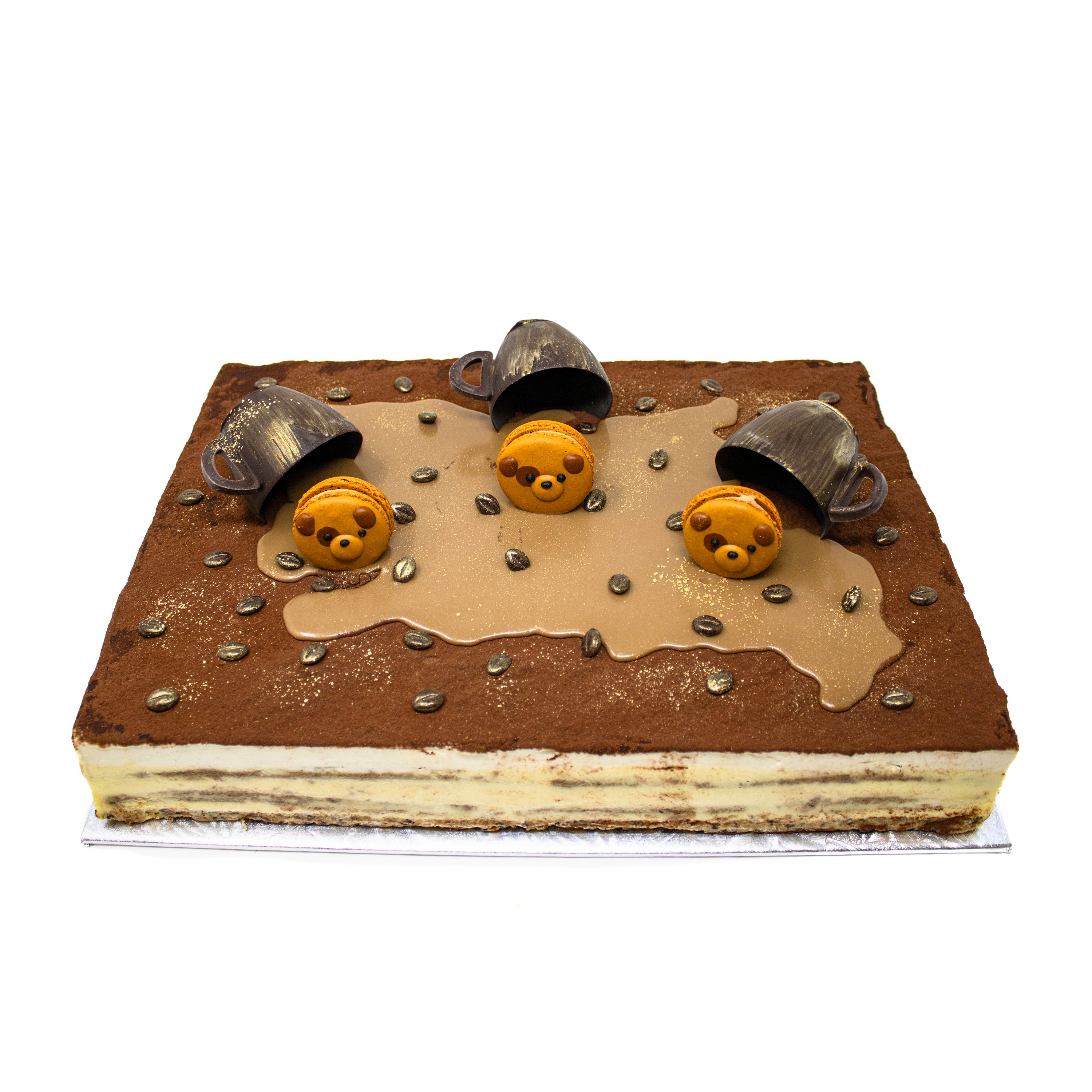 Vietnamese Coffee Tiramisu Slab Cake - Daan Go Cake Lab | Toronto