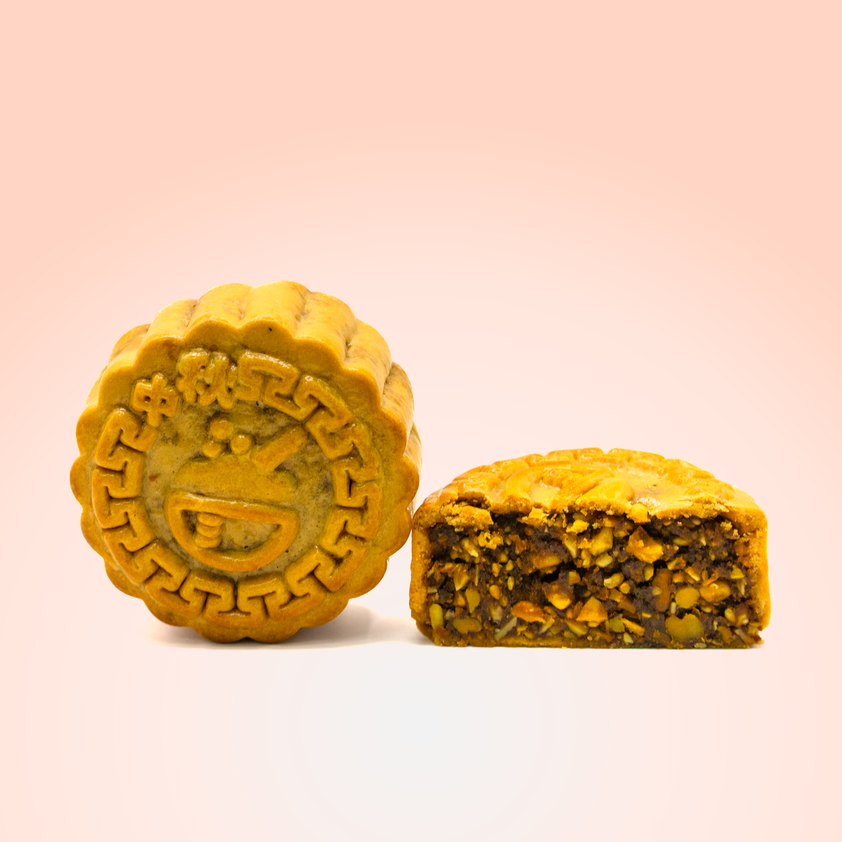 Traditional Mooncake - Daan Go Style 5 Nut Mix (Single)