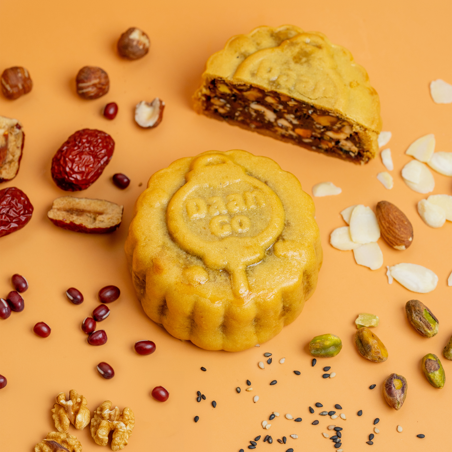 Traditional Mooncake - Five Nuts Red Date (Limited Edition)