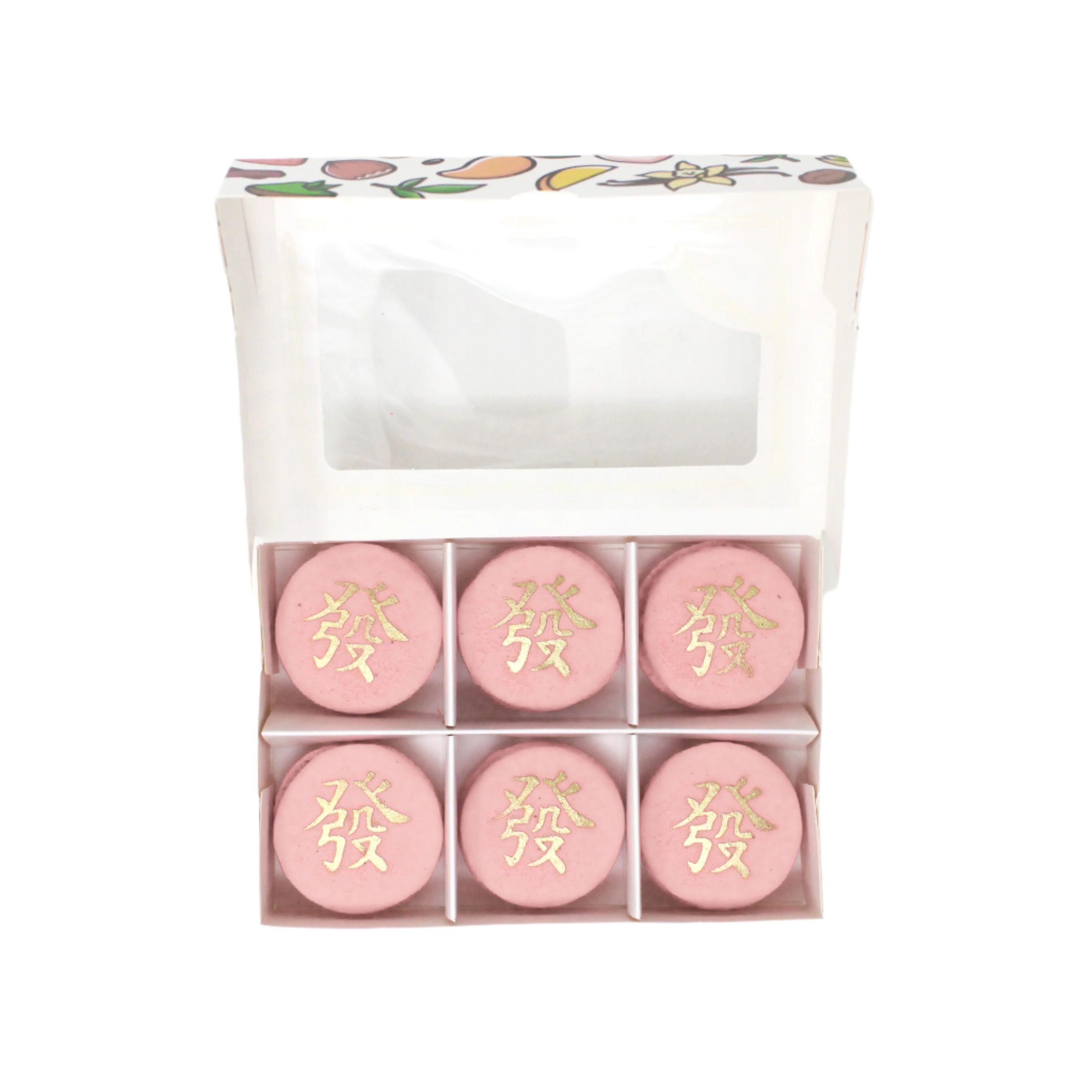 Macarons - Wealth (Stenciled) - Daan Go Cake Lab | Toronto