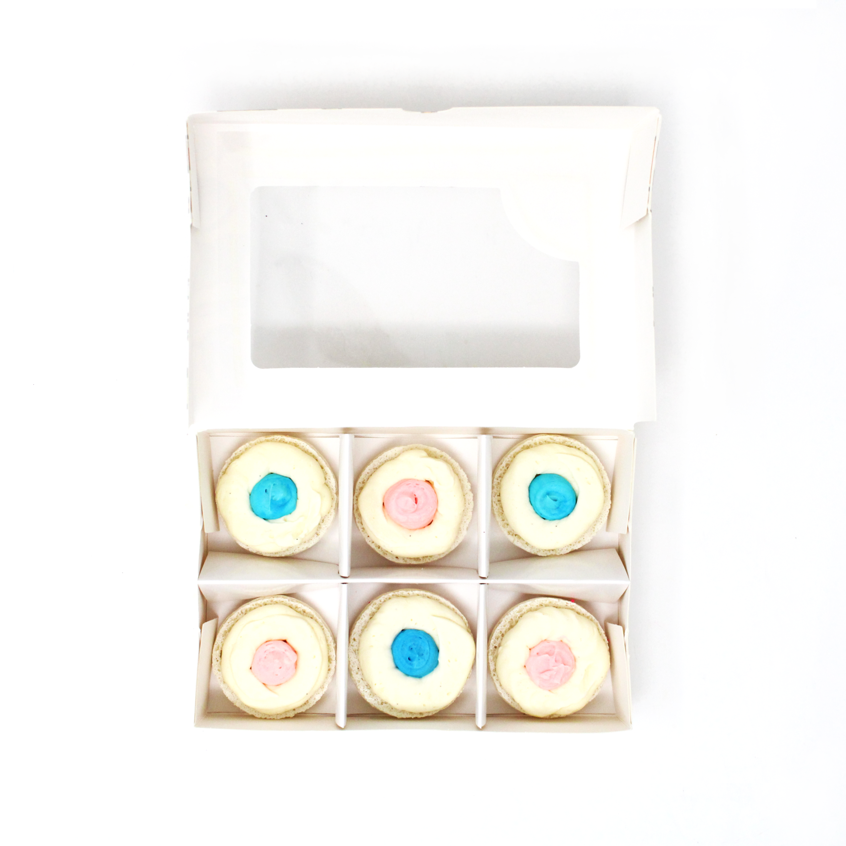 Macarons - Gender Reveal - Daan Go Cake Lab | Toronto