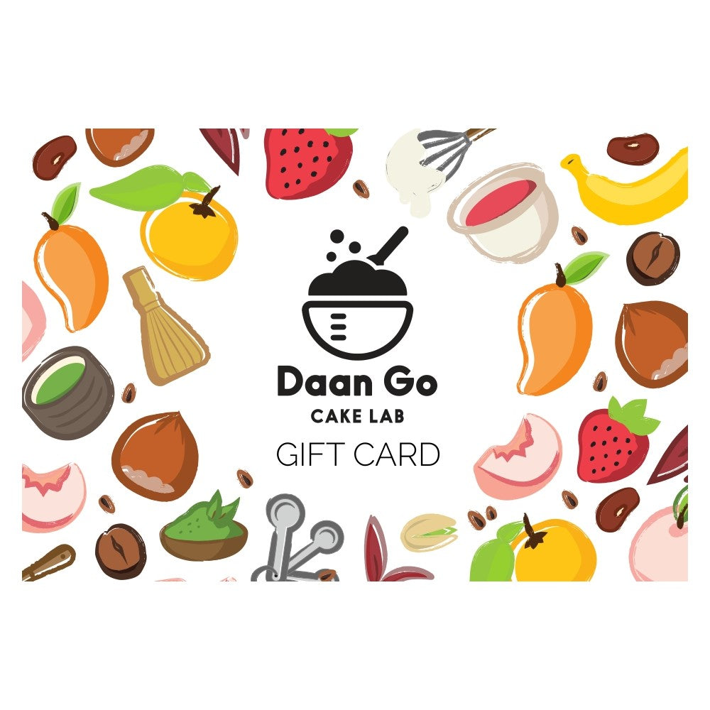 Daan Go Physical Gift Card - Daan Go Cake Lab | Toronto