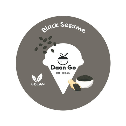 Black Sesame Ice Cream