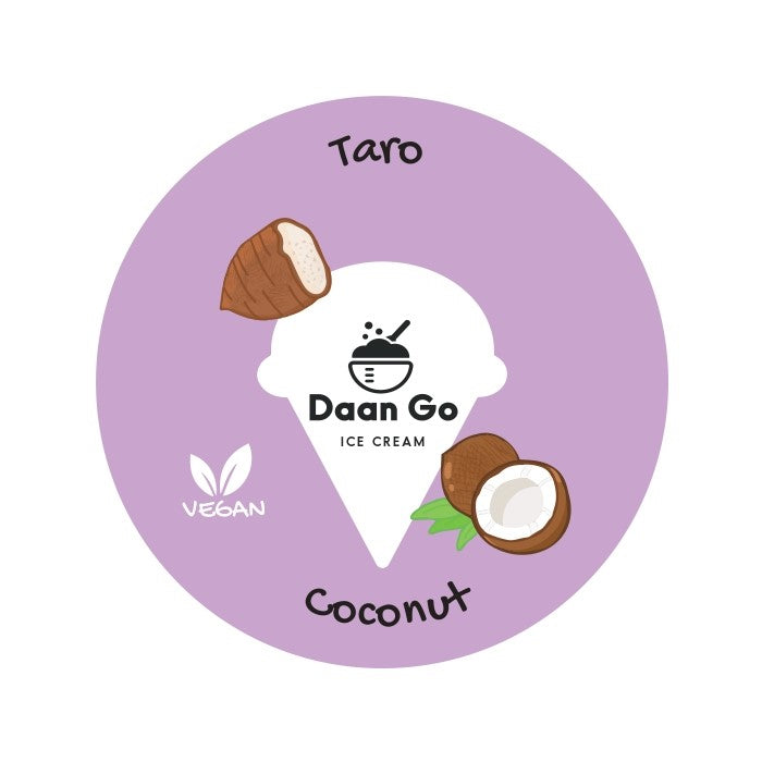Taro Coconut Ice Cream
