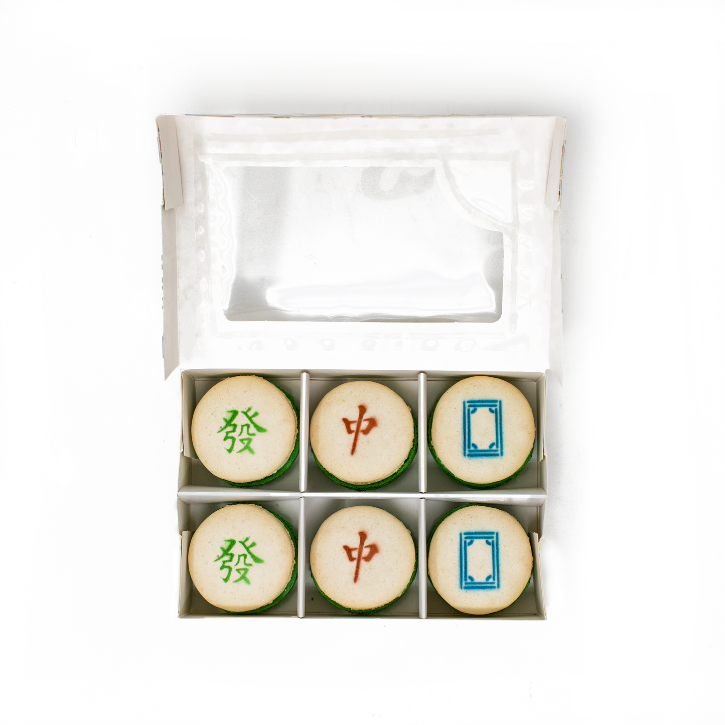 Macarons - Mahjong (Stenciled)