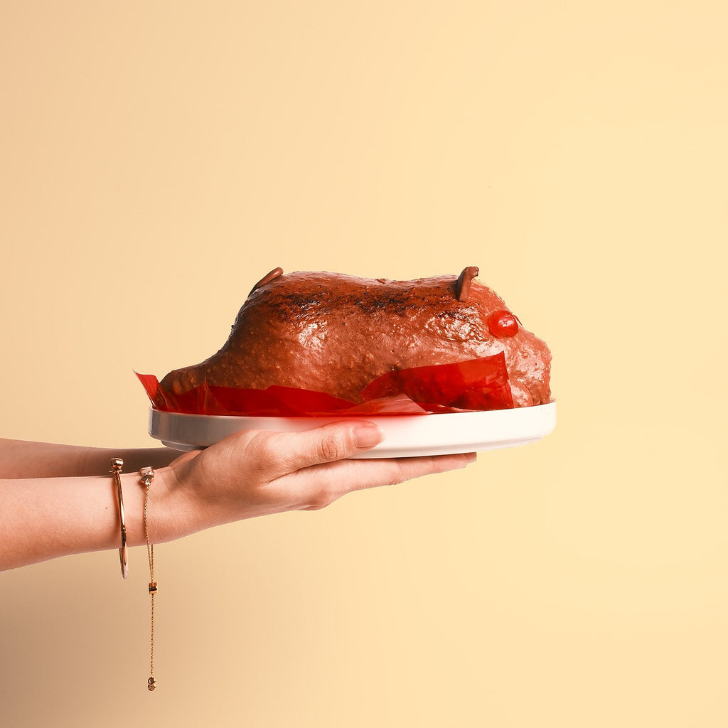 Celebration Pig Cake - Daan Go Cake Lab | Toronto